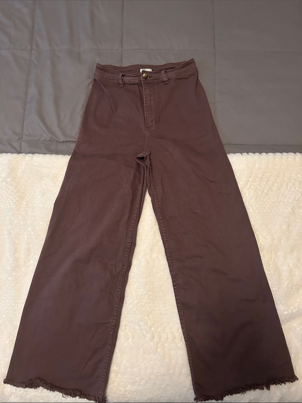 Billabong Women’s Wide-Leg Pants in Dark Brown
